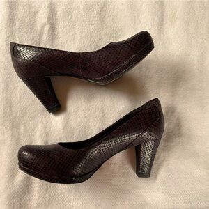 Beautiful Leather Alligator Heels